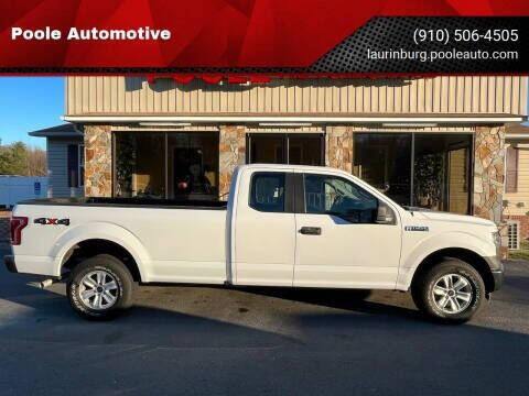 2017 Ford F-150 for sale at Poole Automotive -Moore County in Aberdeen NC