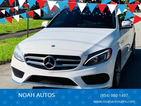 2016 Mercedes-Benz C-Class for sale at NOAH AUTO SALES in Hollywood FL