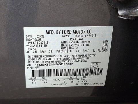 2022 Ford Explorer XLT