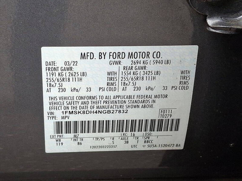 2022 Ford Explorer XLT