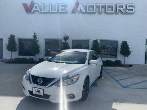 2018 Nissan Altima for sale at Value Motors Company in Marrero LA