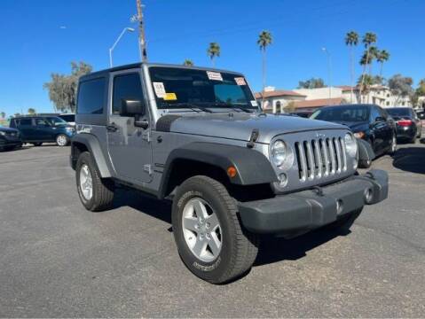 2016 Jeep Wrangler for sale at Brown & Brown Wholesale in Mesa AZ