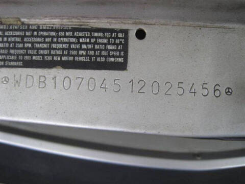 1983 Mercedes-Benz SL-Class