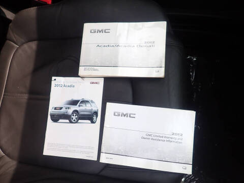 2012 GMC Acadia SLT-1