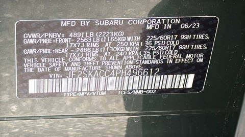 2023 Subaru Forester