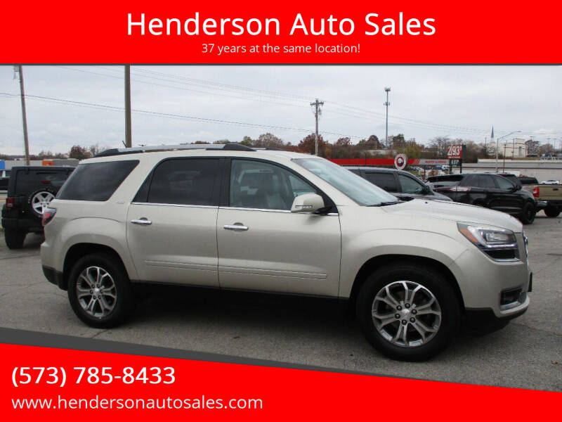 2016 GMC Acadia for sale at Henderson Auto Sales in Poplar Bluff MO