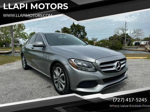 2015 Mercedes-Benz C-Class for sale at LLAPI MOTORS in Hudson FL