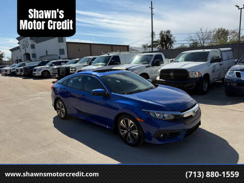 2017 Honda Civic for sale at Shawn's Motor Credit in Houston TX