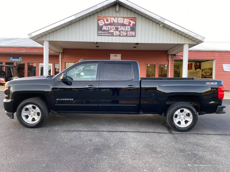 2016 Chevrolet Silverado 1500 for sale at Sunset Auto Sales in Paragould AR