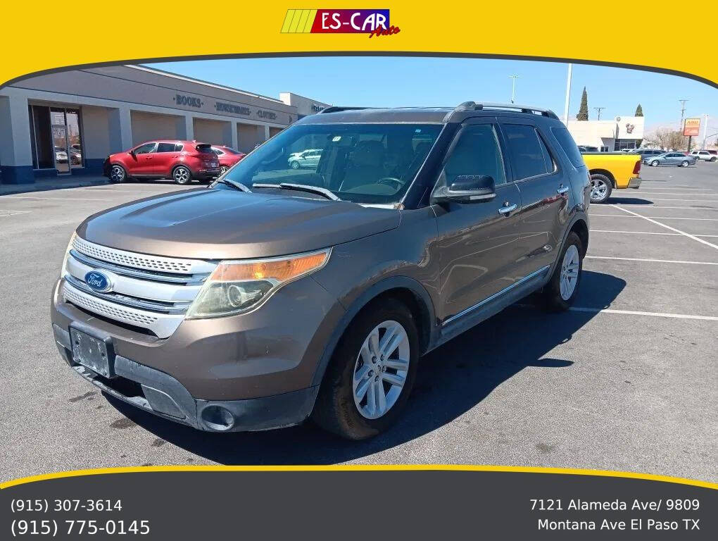 Brown 2015 Ford Explorer XLT XLT 4dr SUV 1