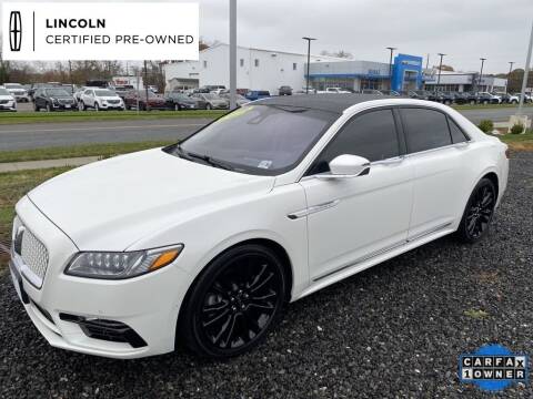 2020 Lincoln Continental for sale at Kindle Auto Plaza in Cape May Court House NJ