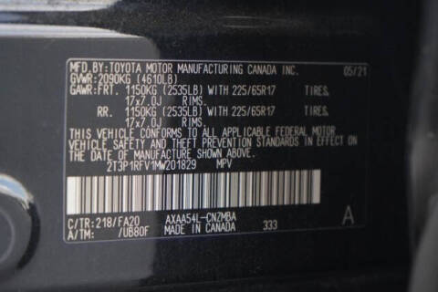 2021 Toyota RAV4 XLE