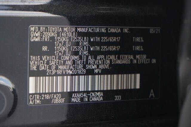 2021 Toyota RAV4 XLE