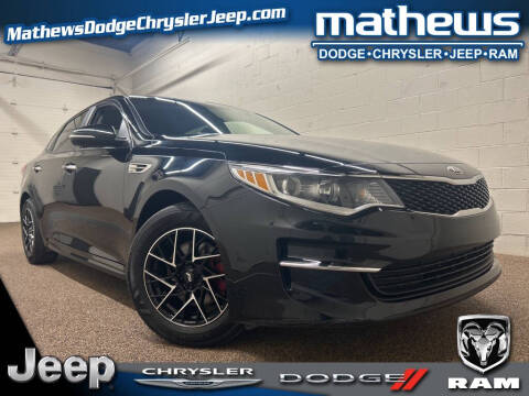 2018 Kia Optima for sale at MATHEWS DODGE INC in Marion OH