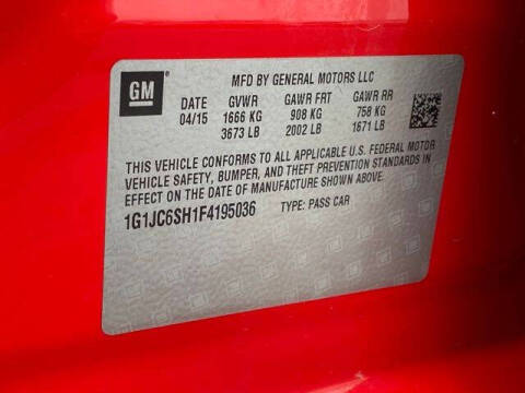 2015 Chevrolet Sonic LT Auto