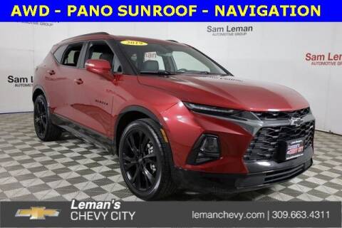 2019 Chevrolet Blazer for sale at Leman's Chevy City in Bloomington IL