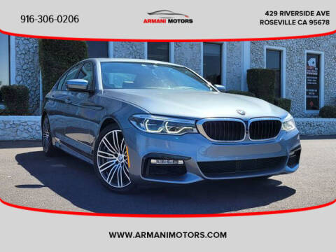 2017 BMW 5 Series for sale at Armani Motors in Roseville CA