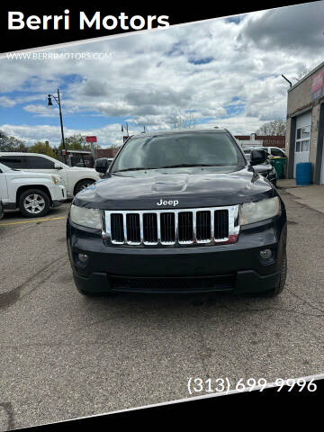 2012 Jeep Grand Cherokee for sale at Berri Motors in Detroit MI