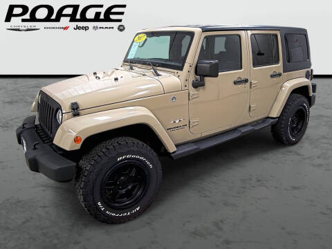 2017 Jeep Wrangler Unlimited for sale at Poage Chrysler Dodge Jeep Ram in Hannibal MO