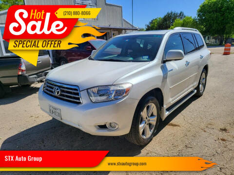 2010 Toyota Highlander for sale at STX Auto Group in San Antonio TX