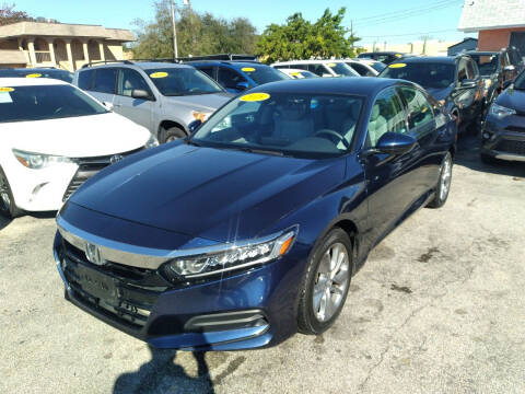 2018 Honda Accord for sale at P S AUTO ENTERPRISES INC in Miramar FL