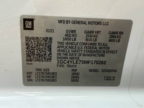 2021 Chevrolet Silverado 2500HD Work Truck