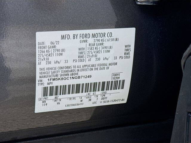 2022 Ford Explorer ST
