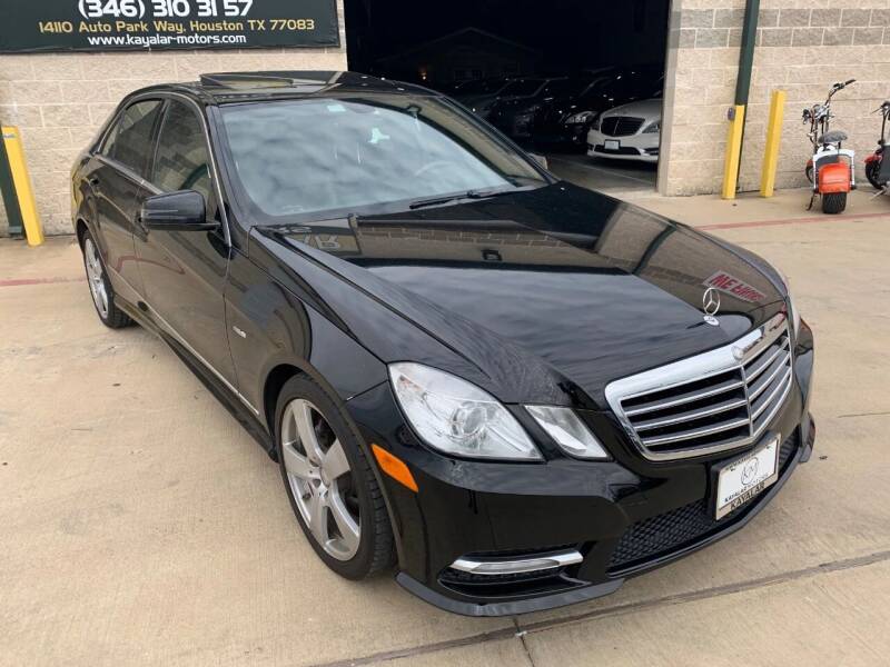 2012 Mercedes-Benz E-Class for sale at KAYALAR MOTORS in Houston TX