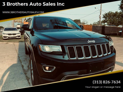 2014 Jeep Grand Cherokee for sale at 3 Brothers Auto Sales Inc in Detroit MI