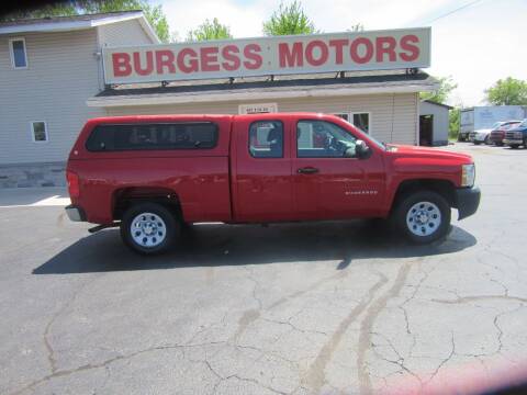 2011 Chevrolet Silverado 1500 for sale at Burgess Motors Inc in Michigan City IN