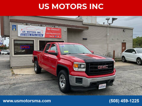 2015 GMC Sierra 1500 for sale at US MOTORS INC in Worcester MA