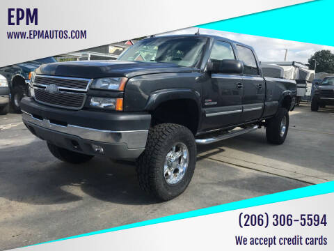 2005 Chevrolet Silverado 2500HD for sale at EPM in Auburn WA