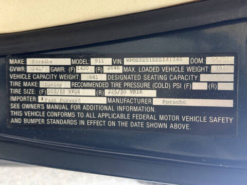 1984 Porsche 911 Carrera