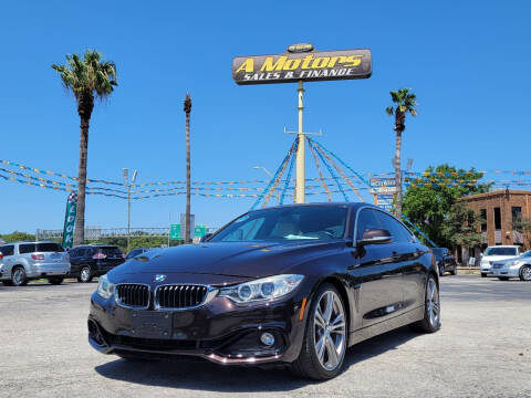 2016 BMW 4 Series for sale at A MOTORS SALES AND FINANCE in San Antonio TX