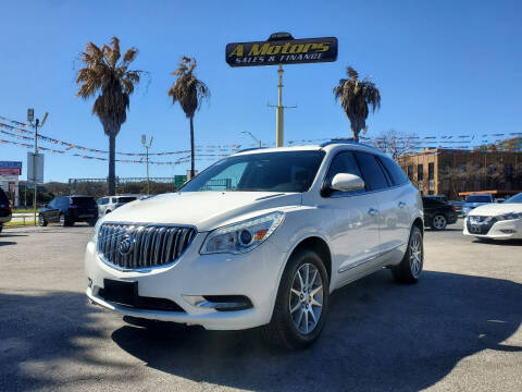 2014 Buick Enclave for sale at A MOTORS SALES AND FINANCE - 10110 West Loop 1604 N in San Antonio TX
