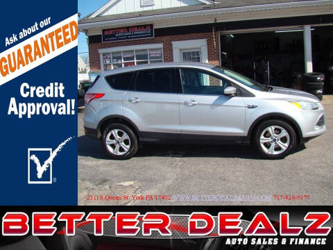 2016 Ford Escape for sale at Better Dealz Auto Sales & Finance in York PA