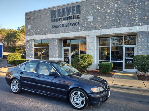 2002 BMW 3 Series for sale at Weaver Motorsports Inc in Cary NC