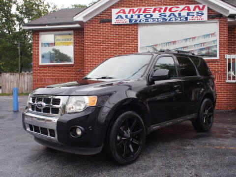 2012 Ford Escape for sale at AMERICAN AUTO SALES LLC in Austell GA