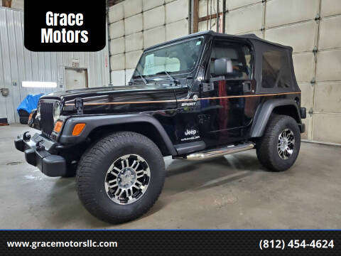 2006 Jeep Wrangler for sale at Grace Motors in Evansville IN