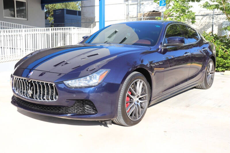2016 Maserati Ghibli for sale at PERFORMANCE AUTO WHOLESALERS in Miami FL