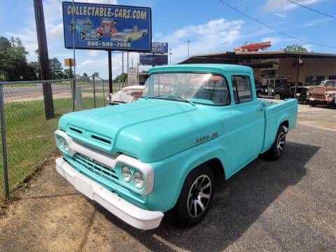 1960 Ford F-100 for sale at collectable-cars LLC in Nacogdoches TX