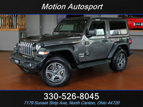 2019 Jeep Wrangler for sale at Motion Auto Sport in North Canton OH