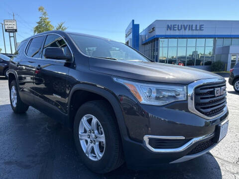 2017 GMC Acadia for sale at NEUVILLE CHEVY BUICK GMC in Waupaca WI