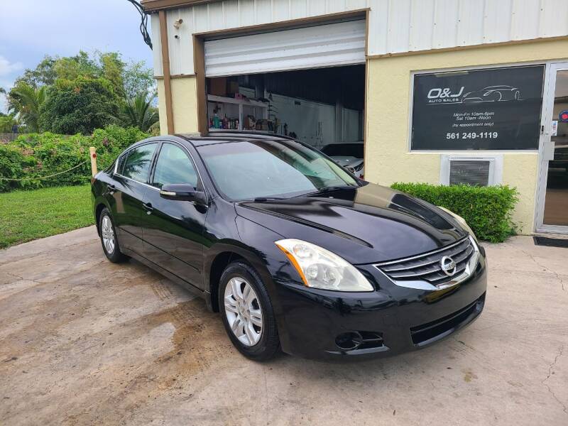 2010 Nissan Altima for sale at O & J Auto Sales in Royal Palm Beach FL