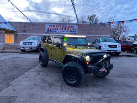 2007 Jeep Wrangler Unlimited for sale at Brothers Auto Group in Youngstown OH