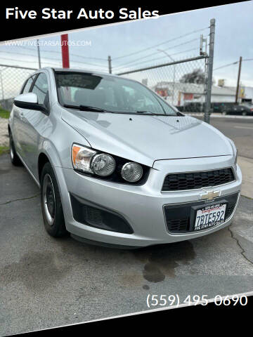 2013 Chevrolet Sonic for sale at Five Star Auto Sales in Fresno CA