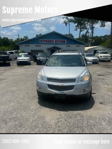 2011 Chevrolet Traverse for sale at Supreme Motors in Leesburg FL