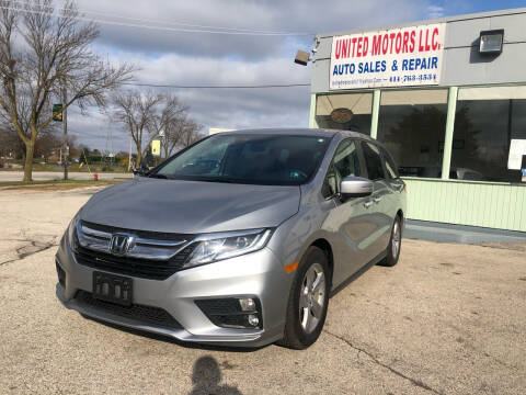 2018 Honda Odyssey for sale at United Motors LLC in Saint Francis WI