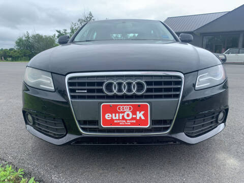 2012 Audi A4 for sale at eurO-K in Benton ME