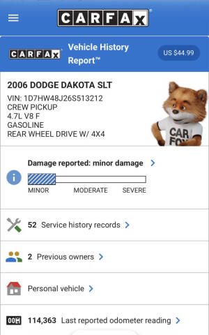 2006 Dodge Dakota SLT